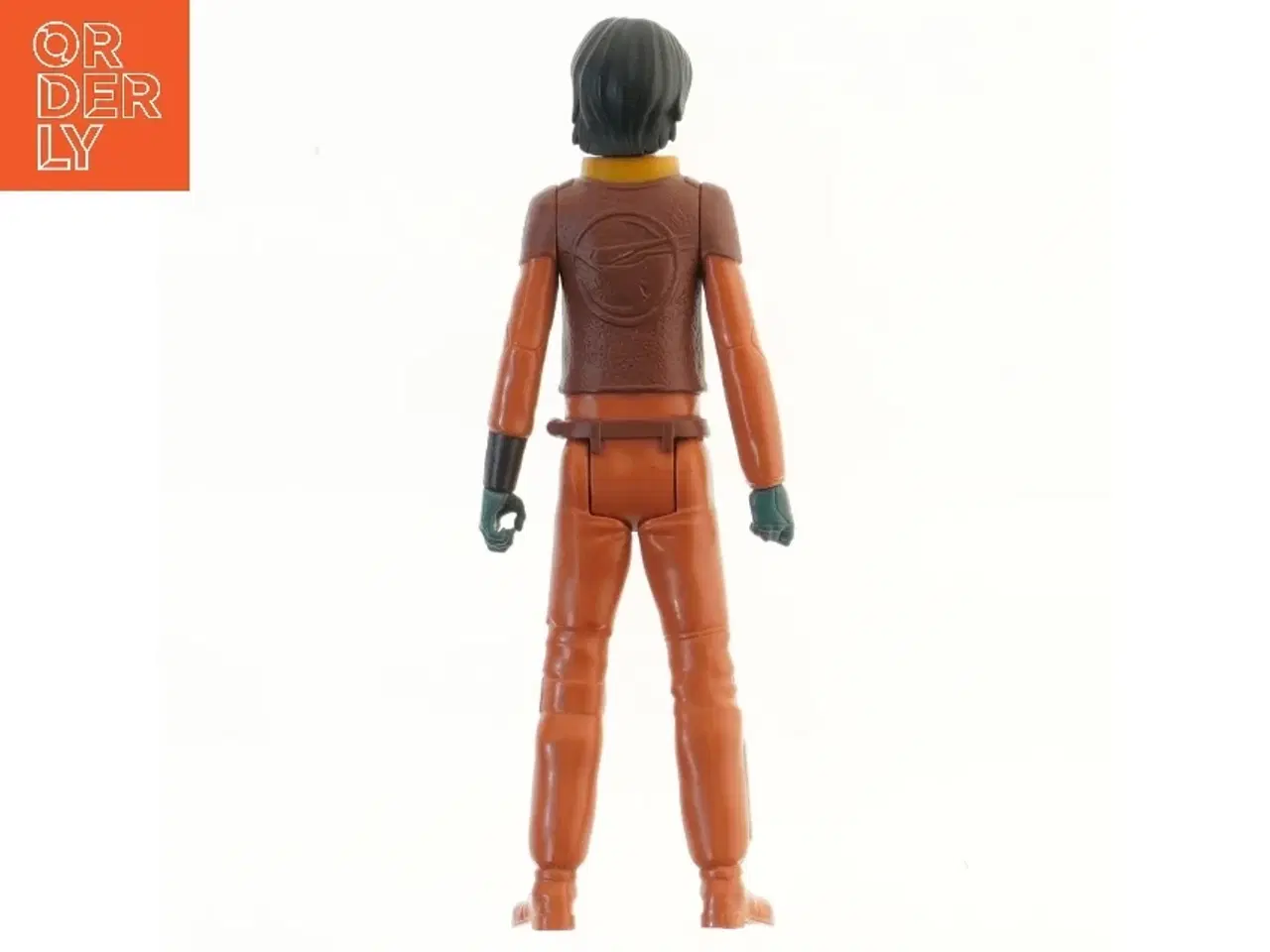 Billede 2 - Actionfigur af karakter i orange dragt (str. 26 cm)