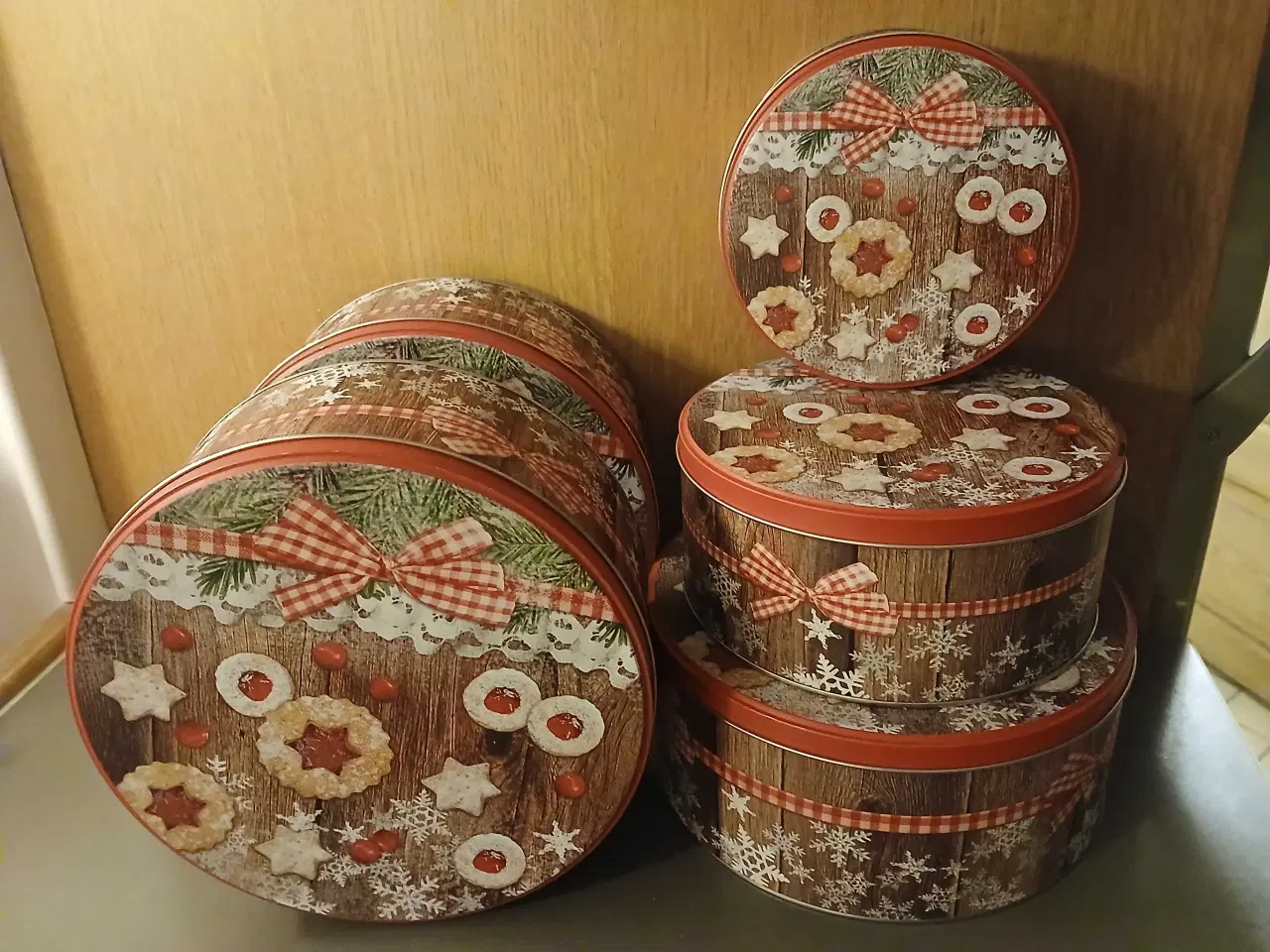Billede 1 - Jule kagedåser