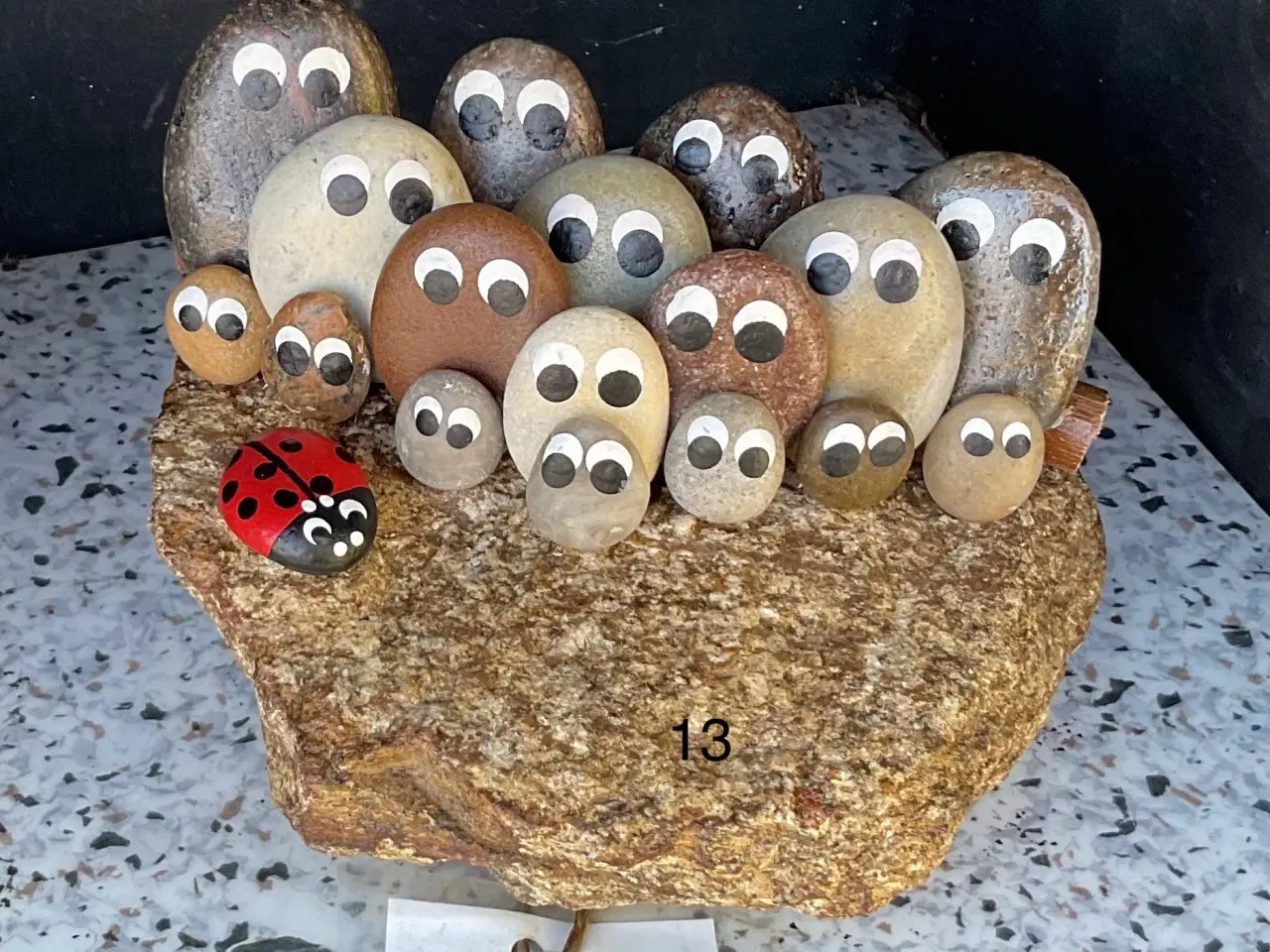 Billede 7 - Stenkunst Øjesten 