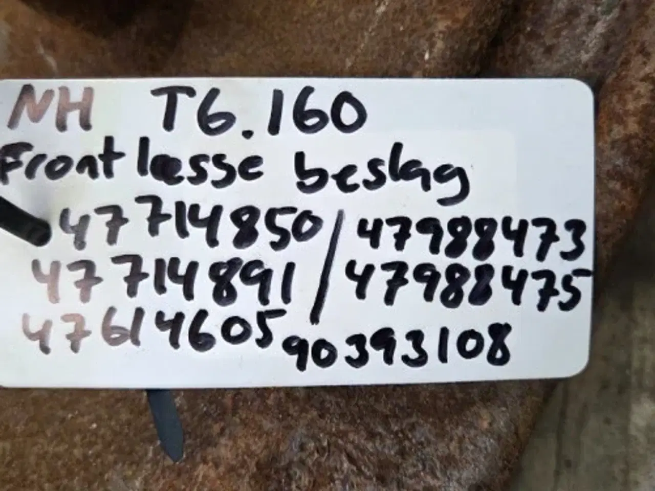 Billede 9 - New Holland T6 Frontlæsse Beslag 47714850