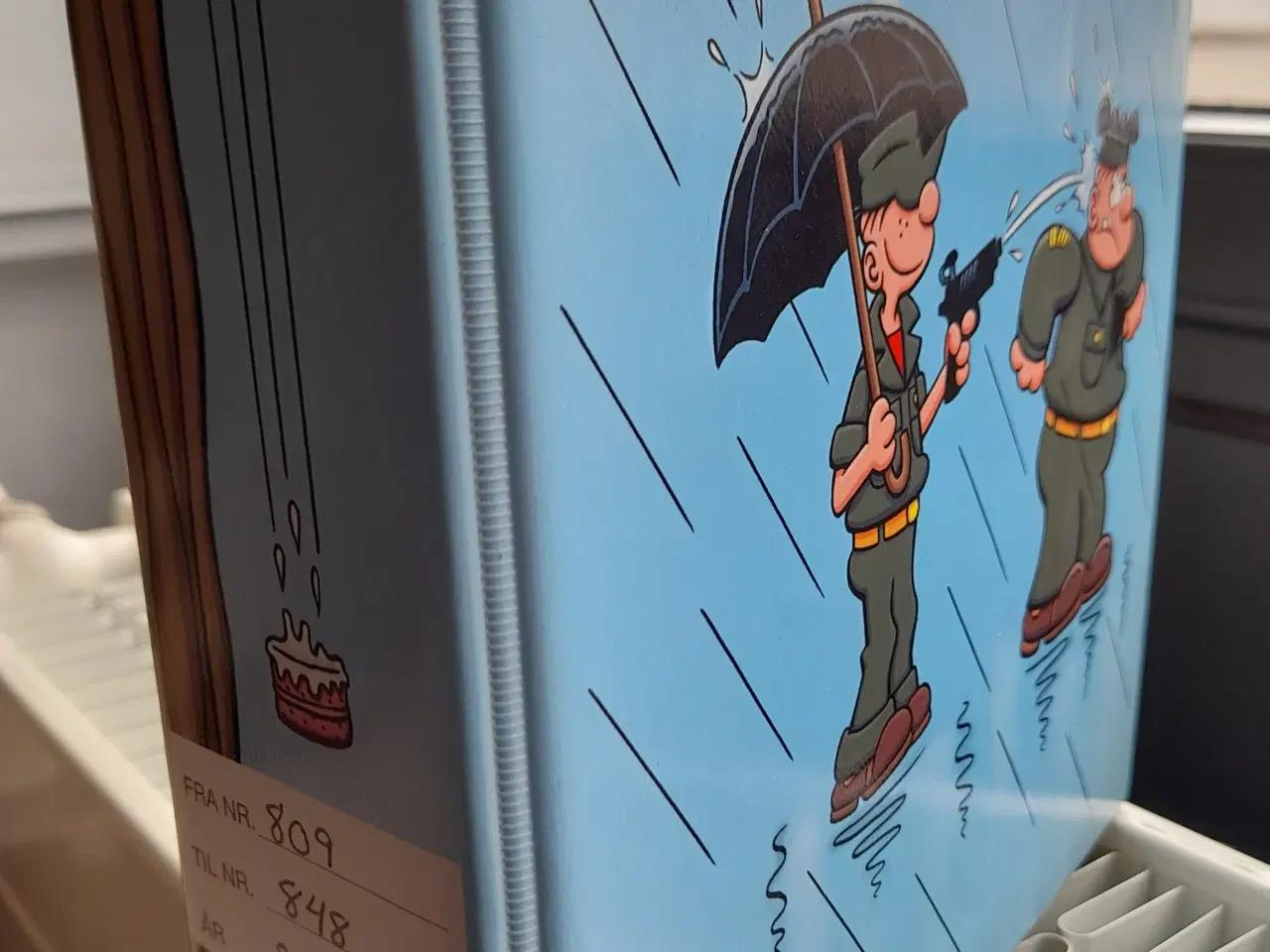 Billede 6 - Velholdte Basserne i originale samlemapper.