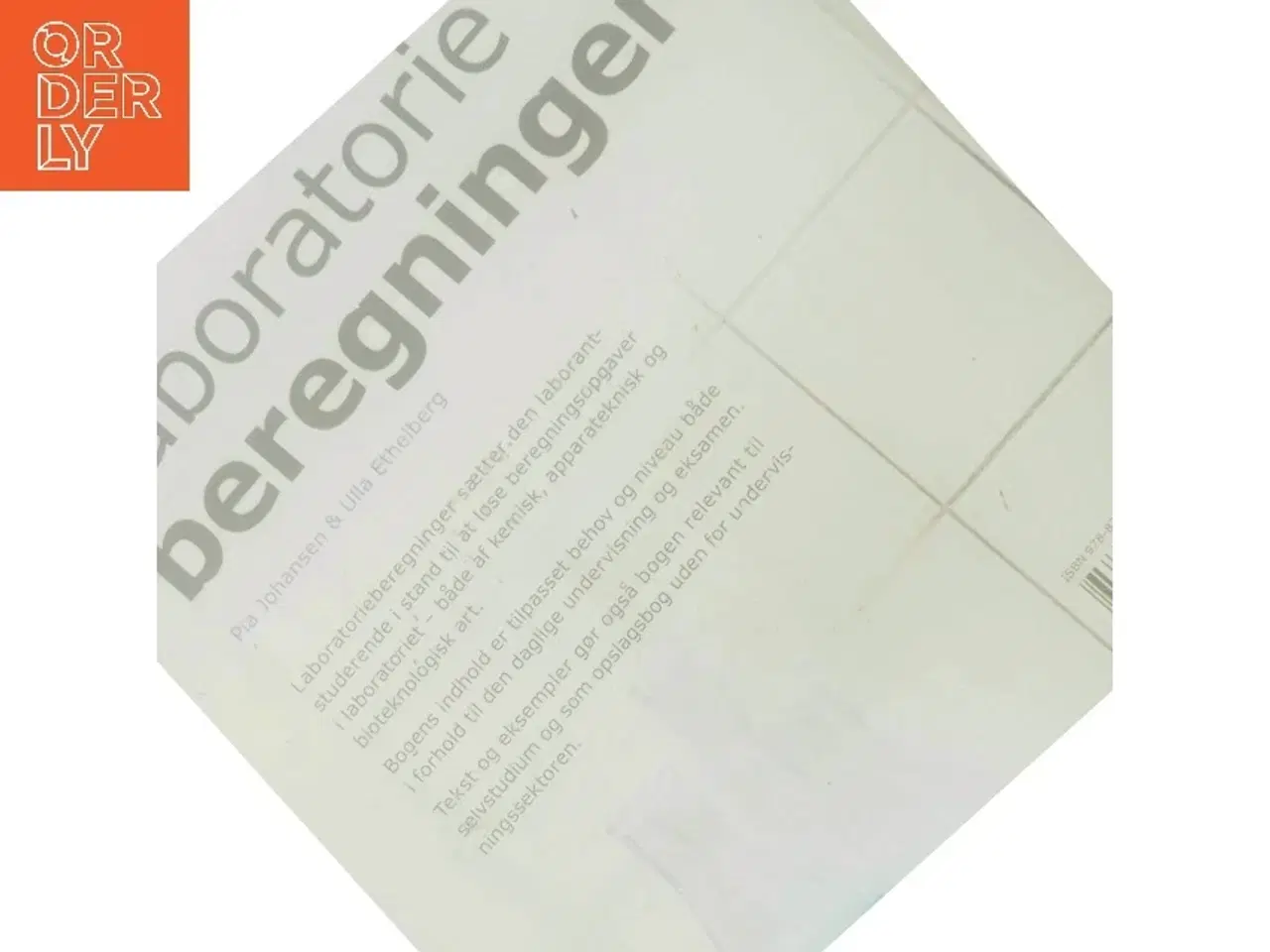 Billede 3 - Laboratorieberegninger af Pia Johansen (f. 1956) (Bog)