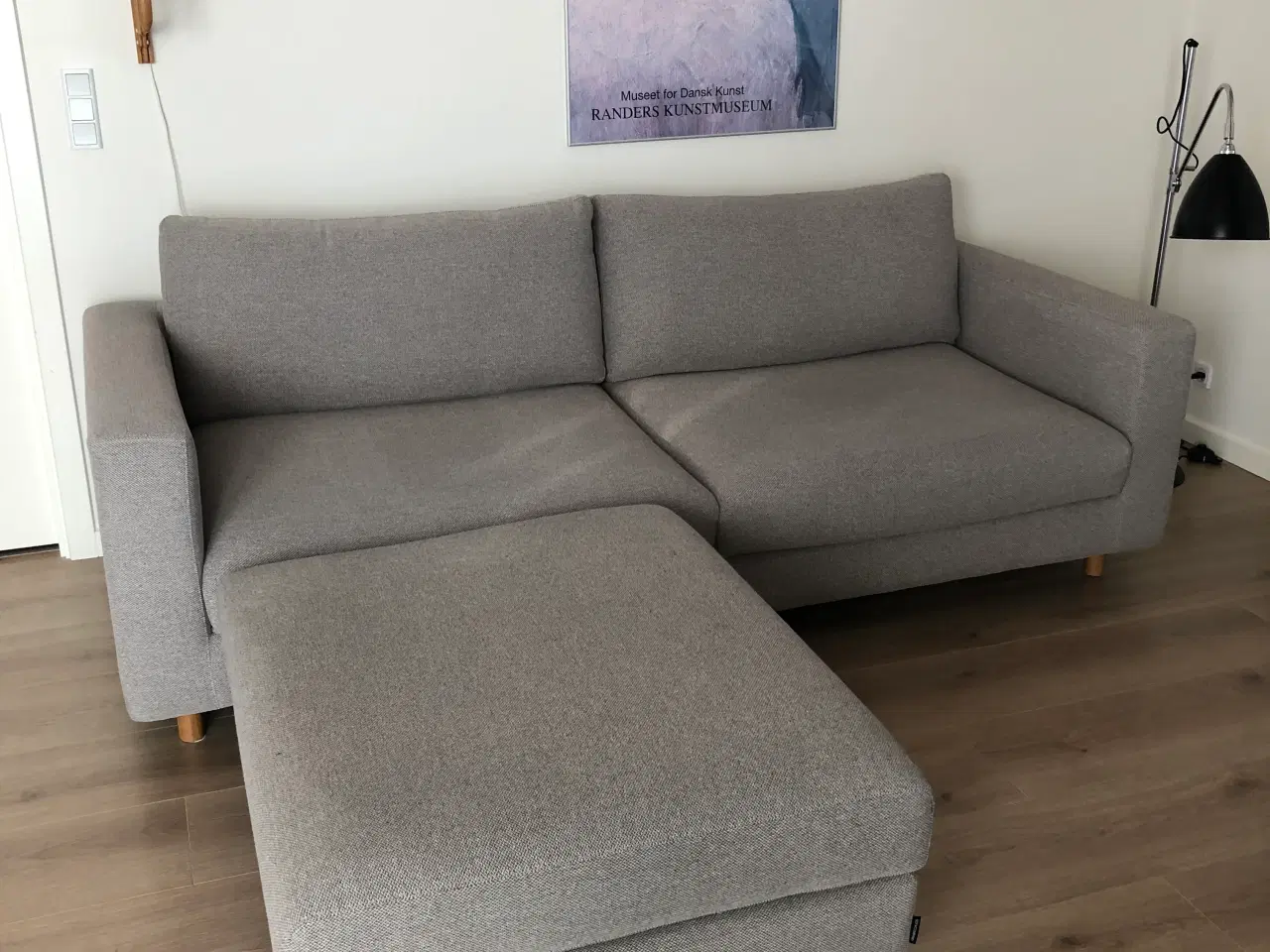 Billede 1 - Douglas 3 Pers sofa med puf fra SOFACOMPANY