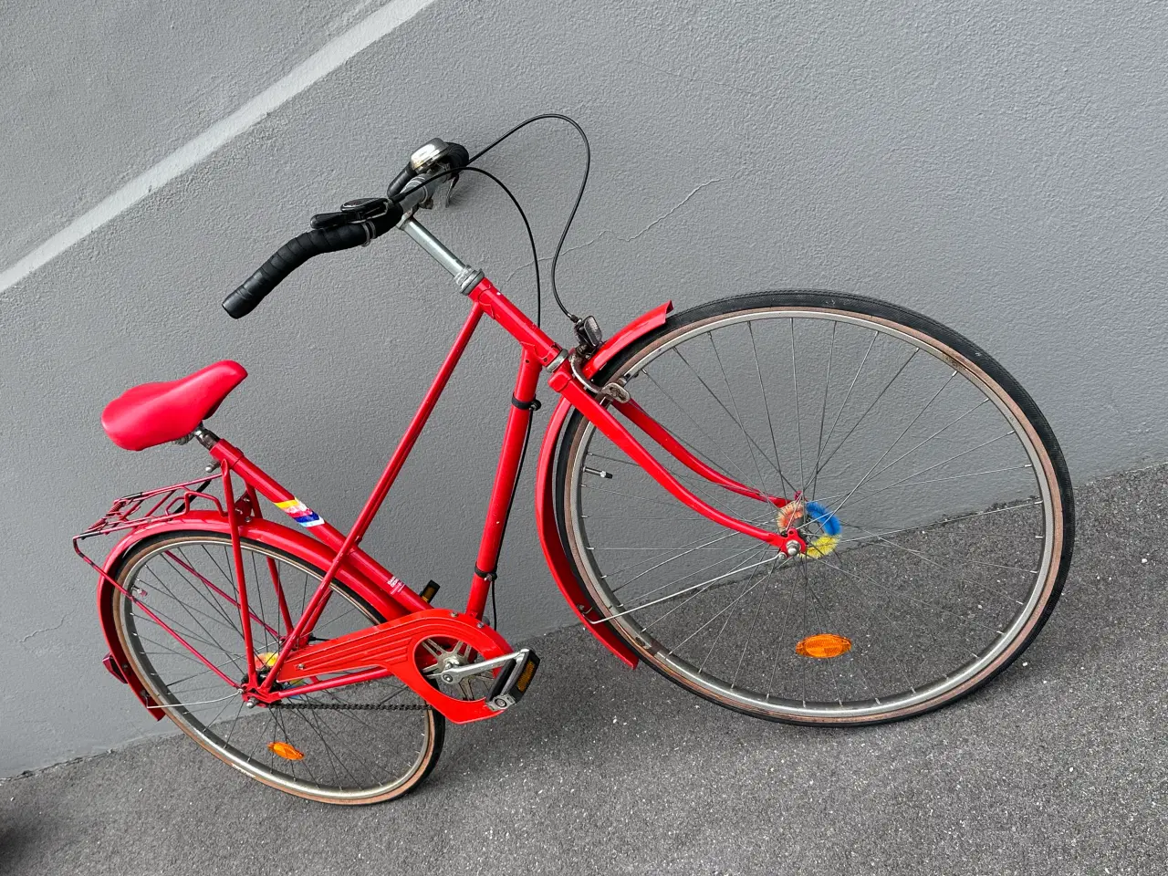 Billede 3 - Rød dansk design dame retrocykel