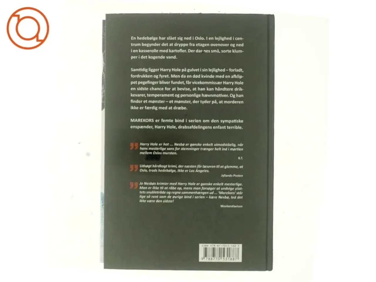 Billede 3 - Marekors af Jo Nesbø (Bog)