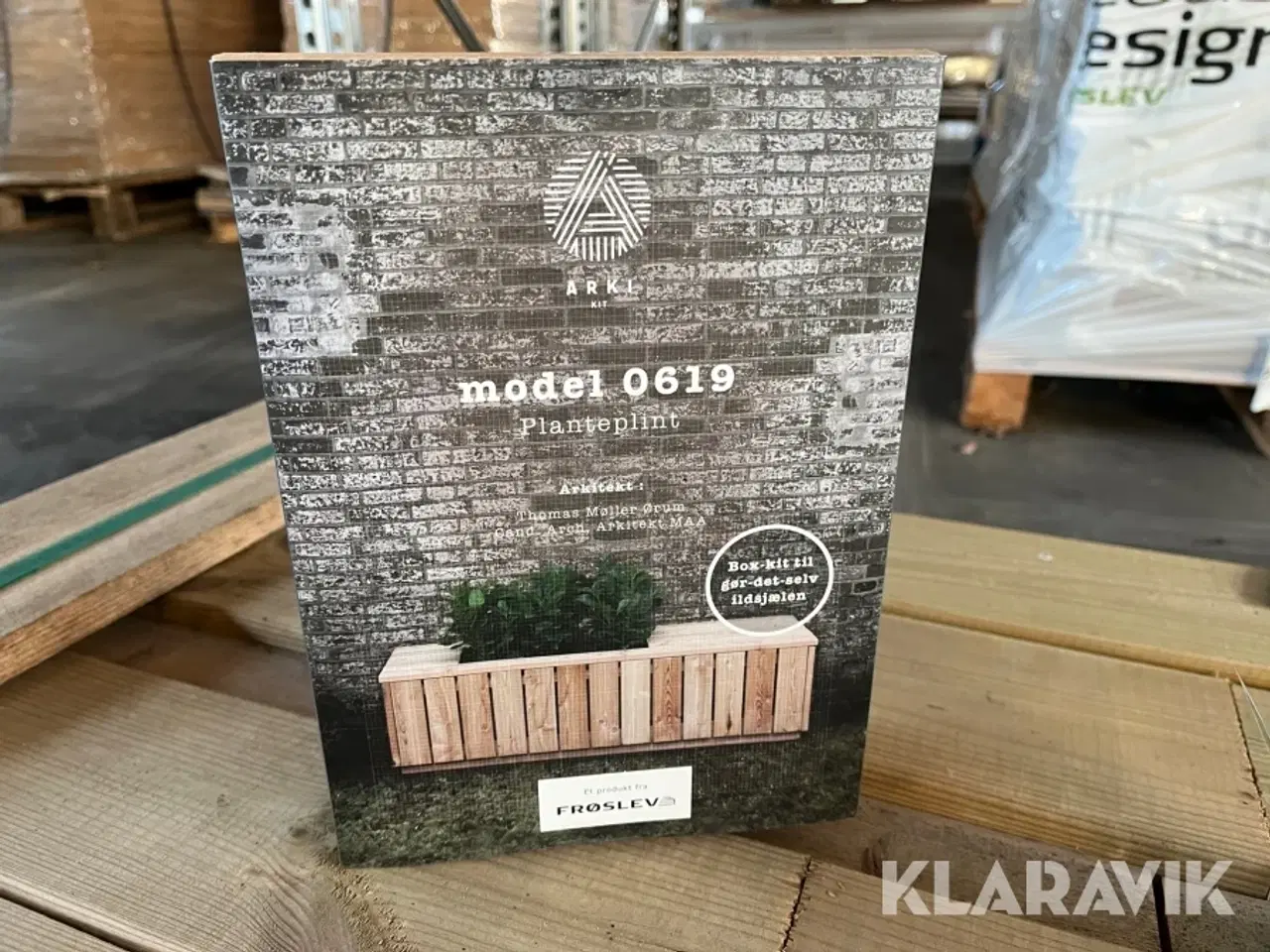 Billede 5 - Træpakke Arki Kit 0619 plante plint bænk 5 sæt