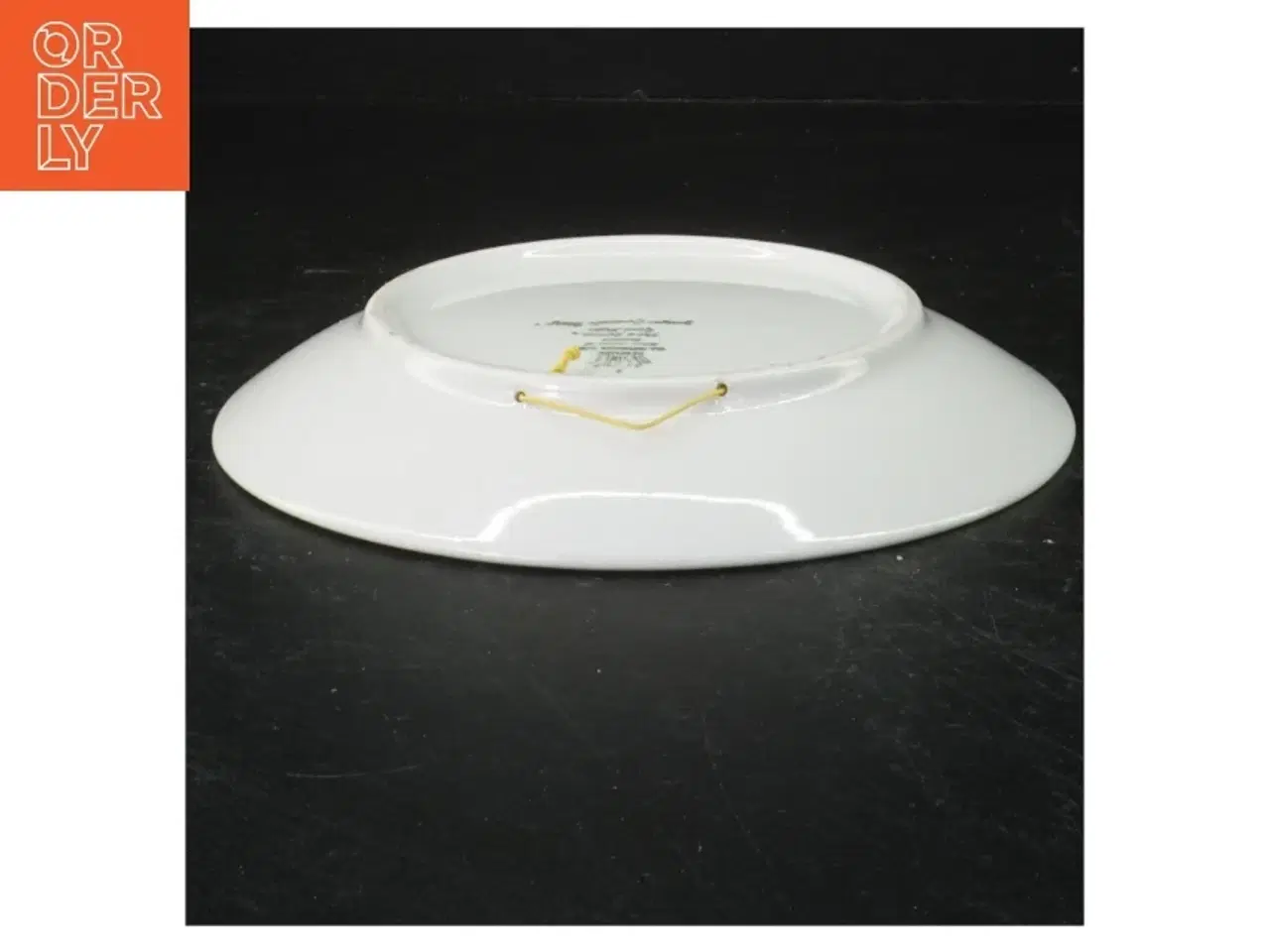 Billede 4 - Blå dekorativ porcelænstallerken, mors dag 1972