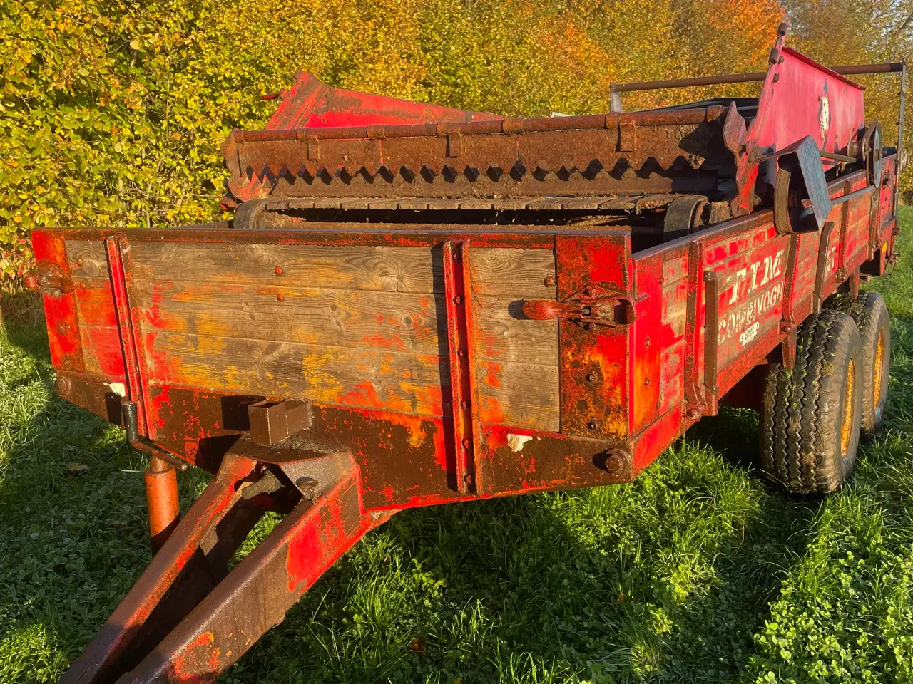 Billede 5 - Tim Combivogn 6.5 tons Møgspreder og aflæsservogn
