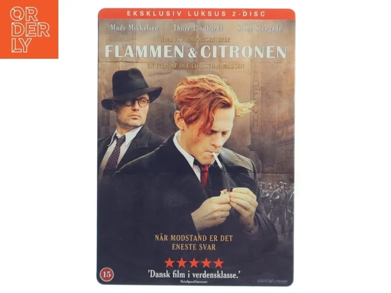Billede 1 - Flammen & Citronen med Mads Mikkelsen (DVD)