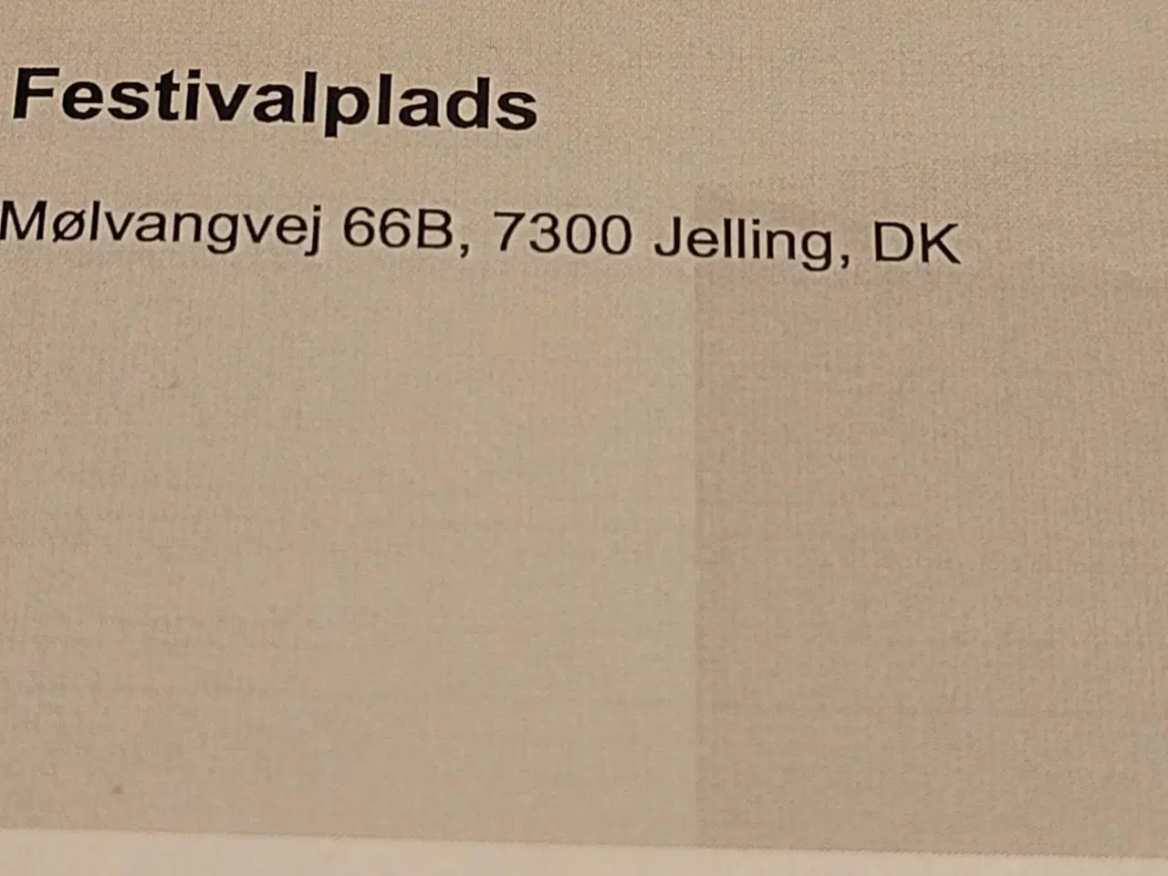 Billede 1 - PARTOBILLET. JELLING MUSIKFESTIVAL 2026.
