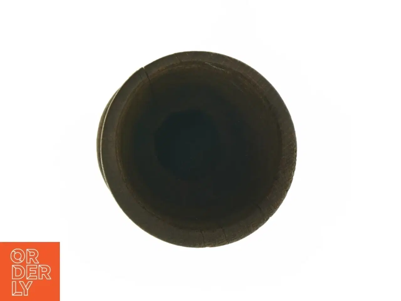 Billede 4 - Antik Træ Vase Lysestage (str. 21 x 10 cm)