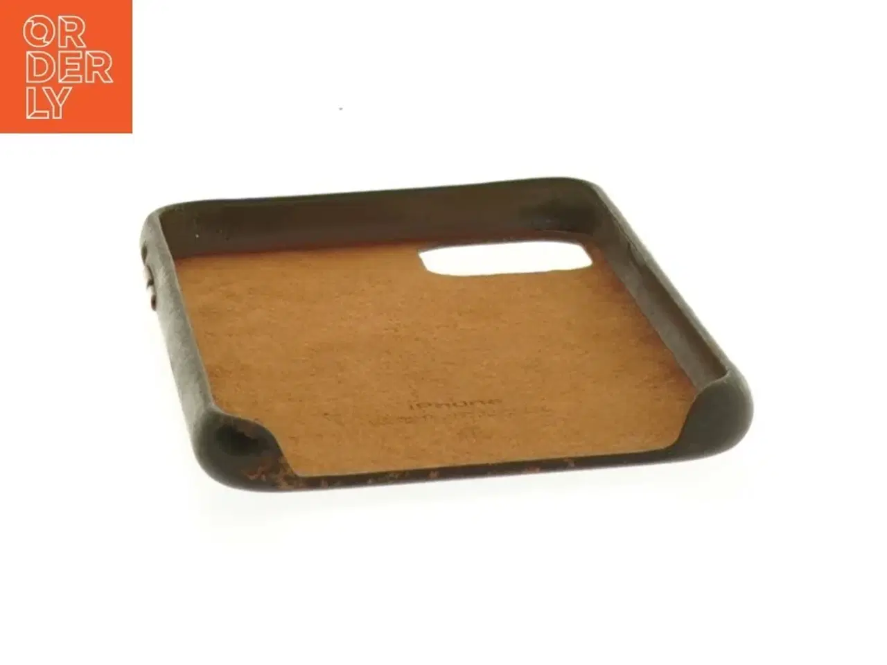 Billede 3 - Læder cover til iPhone fra Apple (str. 16 x 8,5 cm)