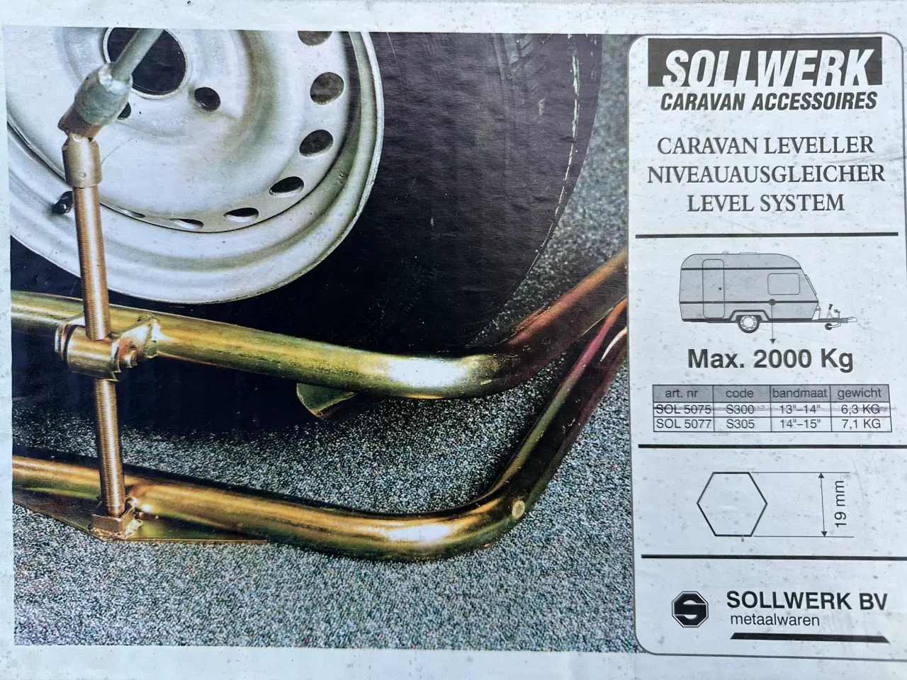 Billede 1 - Hjulløfter / Caravanløfter