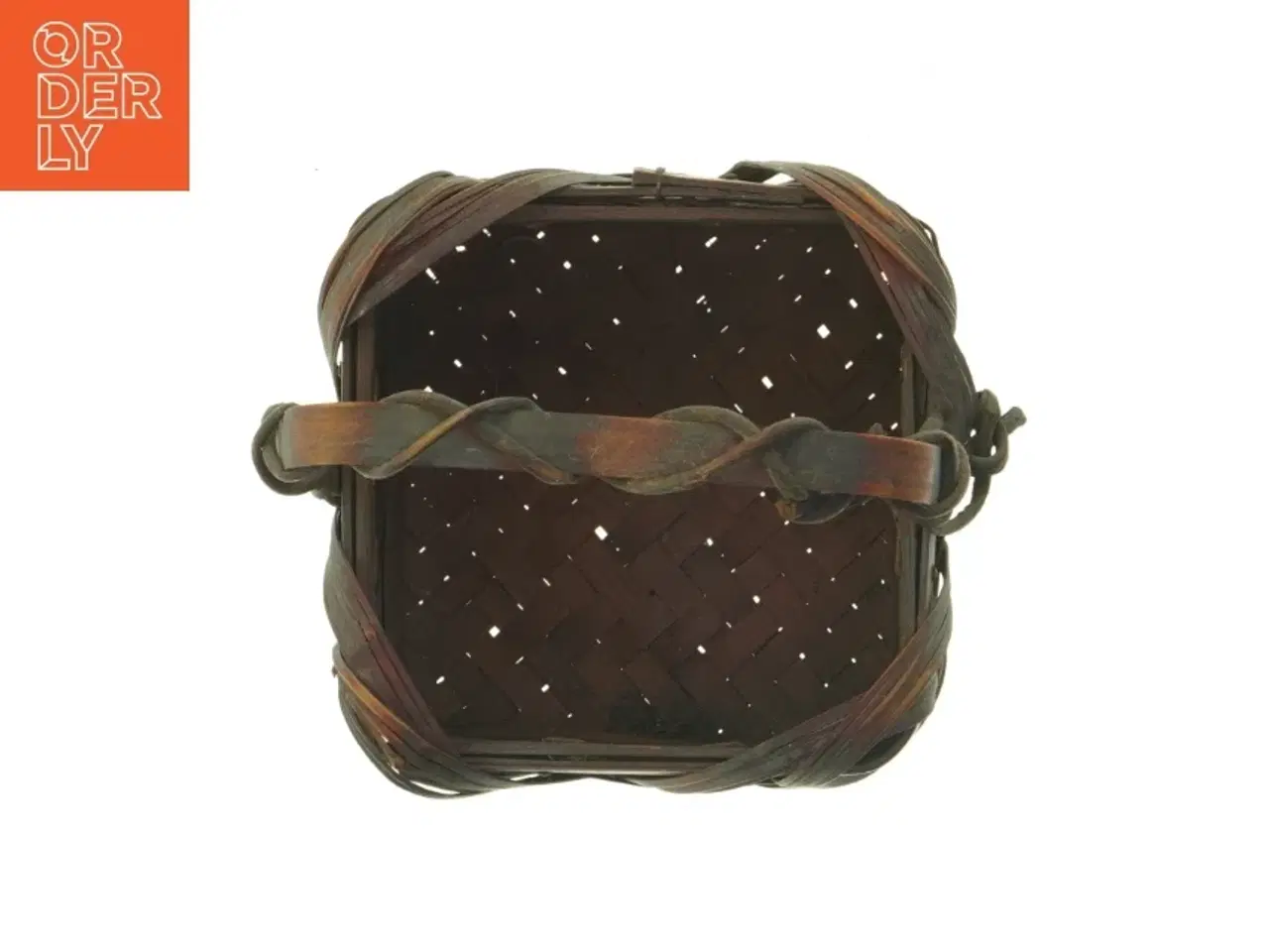 Billede 3 - Flettet kurv (str. 15x15 cm)