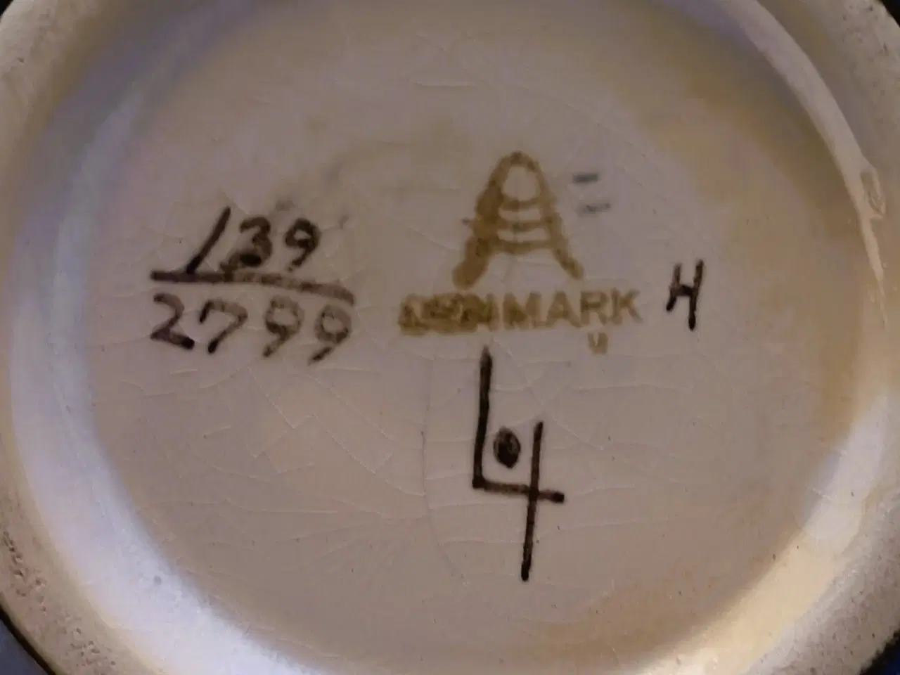 Billede 7 - Aluminia Kunstfajance Tenera Vase