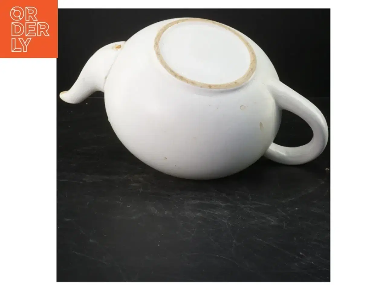 Billede 2 - Hvid porcelæn tekande (str. 32x17x21 cm)