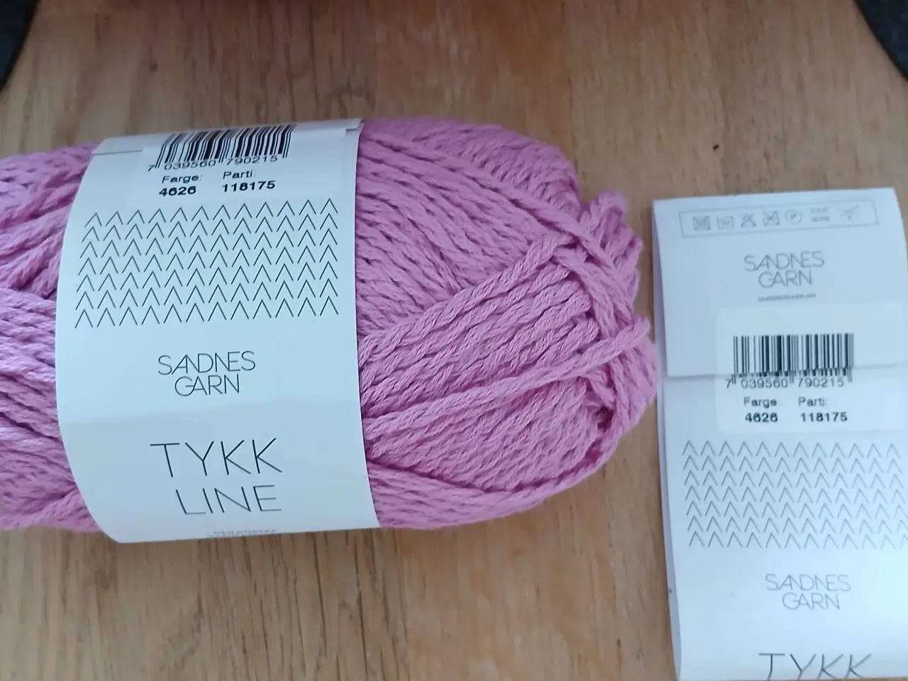 Billede 3 - Tykk Line sendes garn