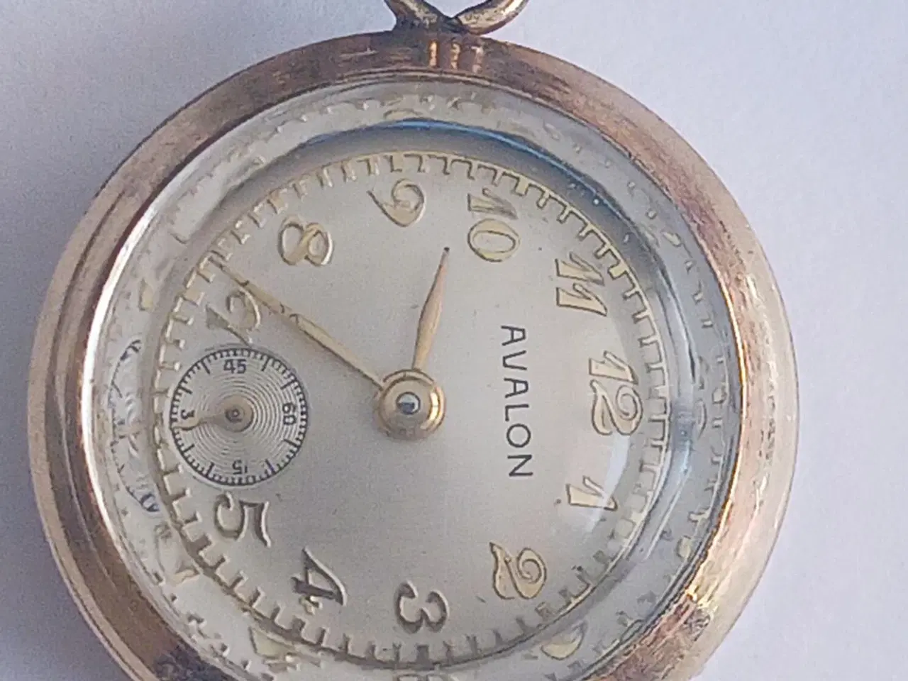 Billede 7 - Retro schweizisk ur AVALON forgyldt ur fra 1930 