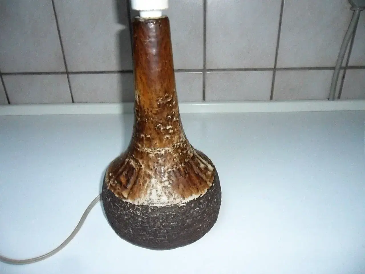 Billede 3 - 2 stk.Retro forsk. keramik bordlamper
