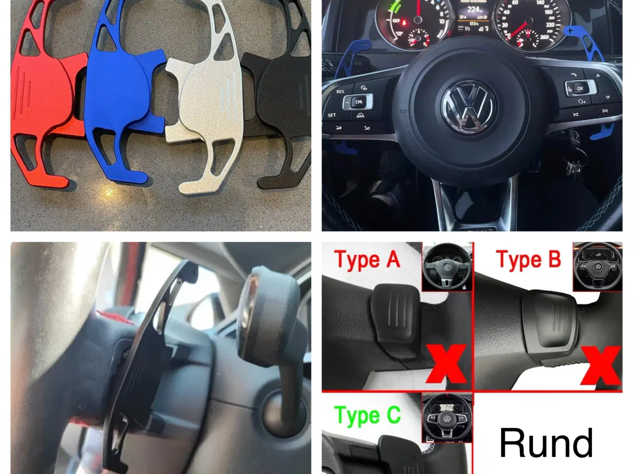 Billede 1 - Paddle shifters vw