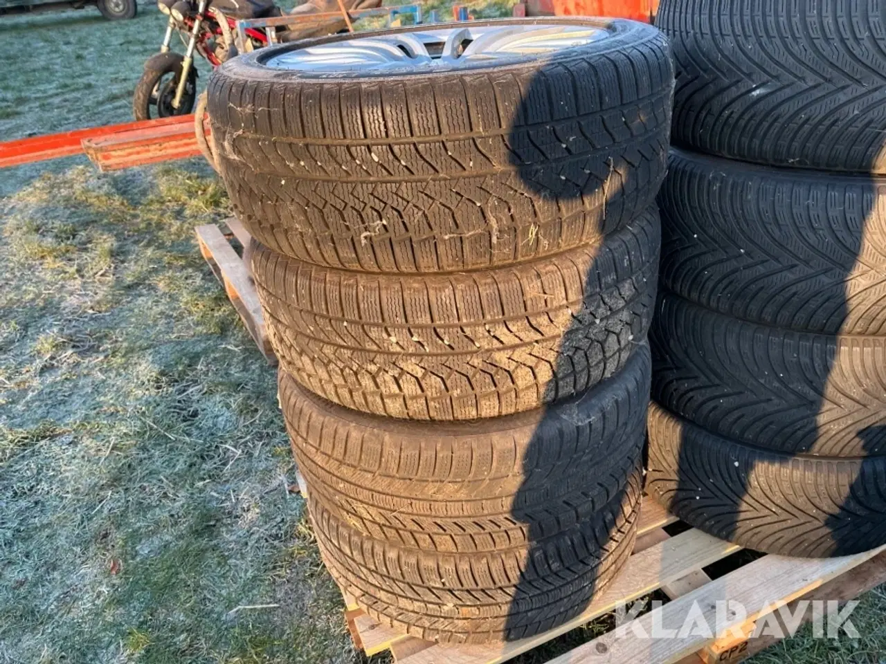 Billede 1 - Dæk Goodrich/contineltal Zupersnow/wintercontact 4 styk