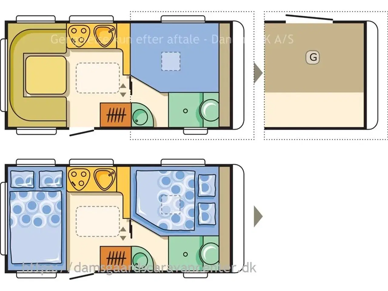 Billede 1 - 2008 - Adria Adora 462 PU Forventes på lager ultimo uge 15