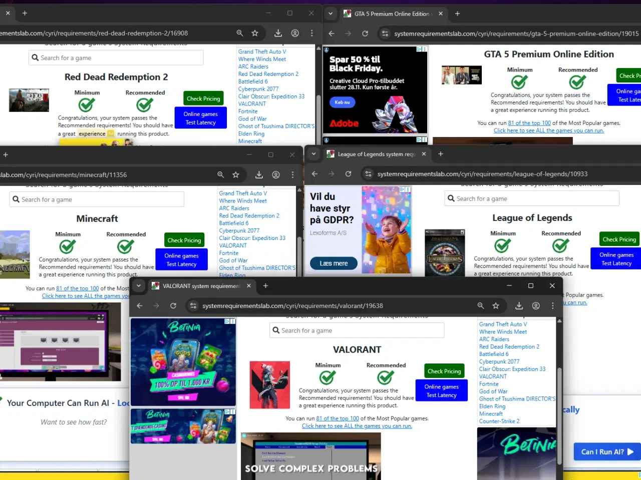 Billede 12 - Stærk Gamer, i7-6700K, GTX 1060, 16 GB ram