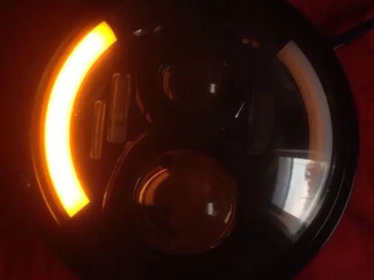 Billede 2 - LED Forlygte med Blink