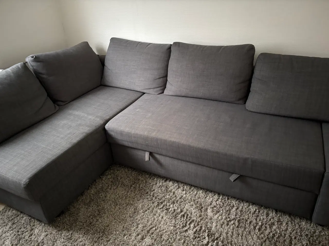 Billede 1 - Mørkegrå sovesofa sælges