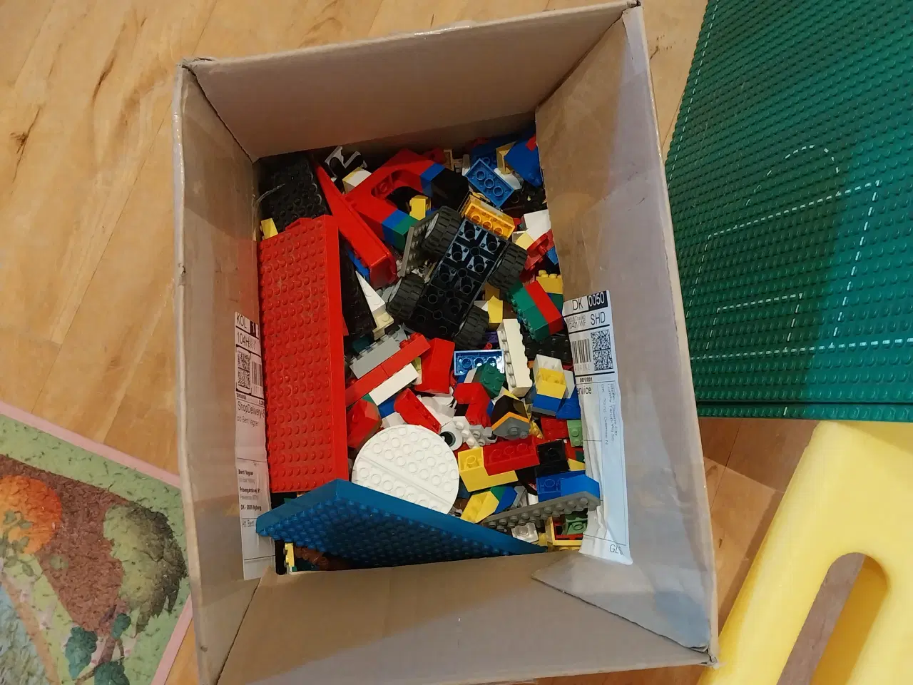 Billede 3 - Lego bord og klodser