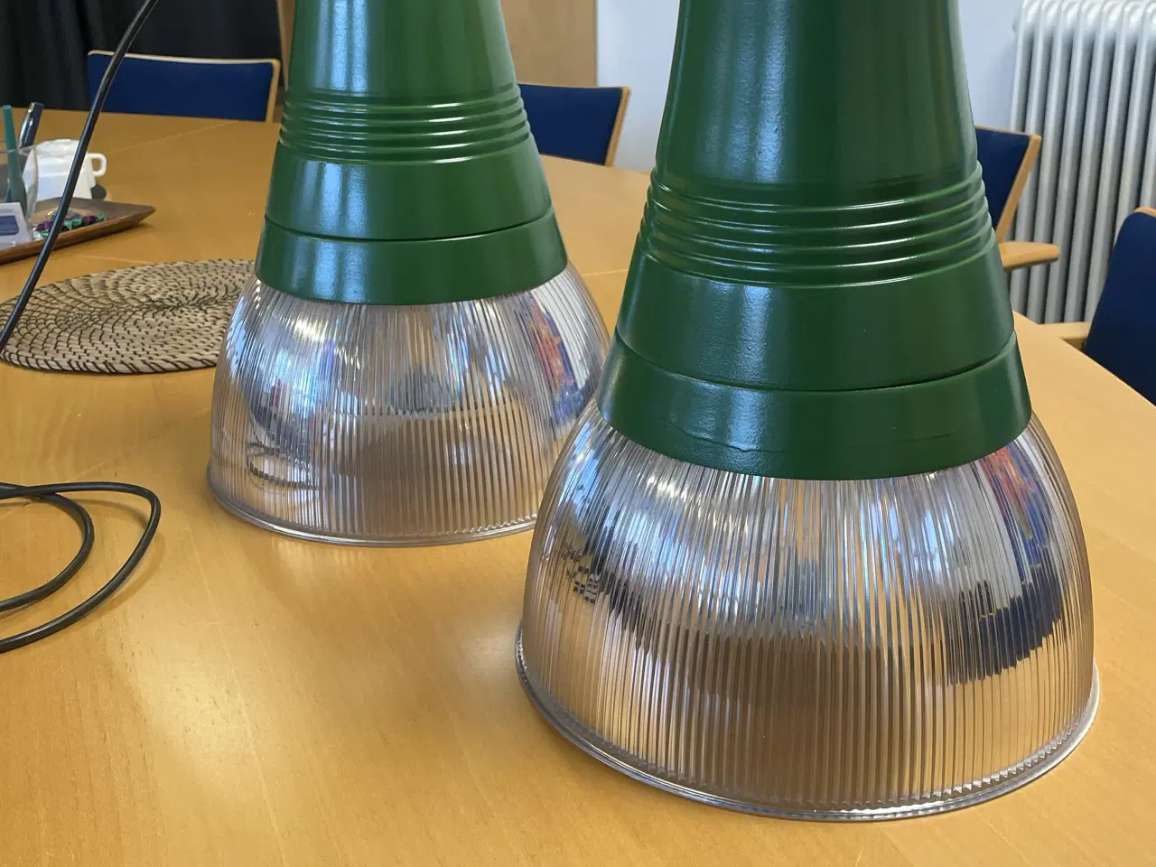 Billede 1 - Industri lamper Flaske grønne