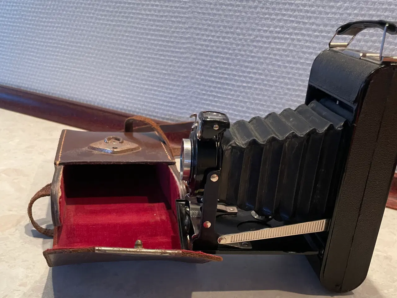 Billede 2 - Gammelt Kodak Junior 0, 6x9 cm foldekamera