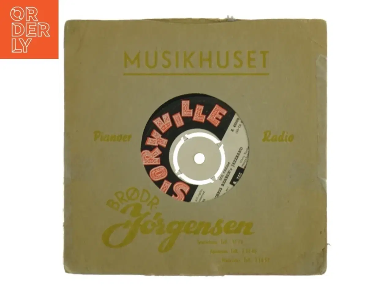 Billede 2 - Single vinylplade med papircover (str. Ø 17,5 cm)