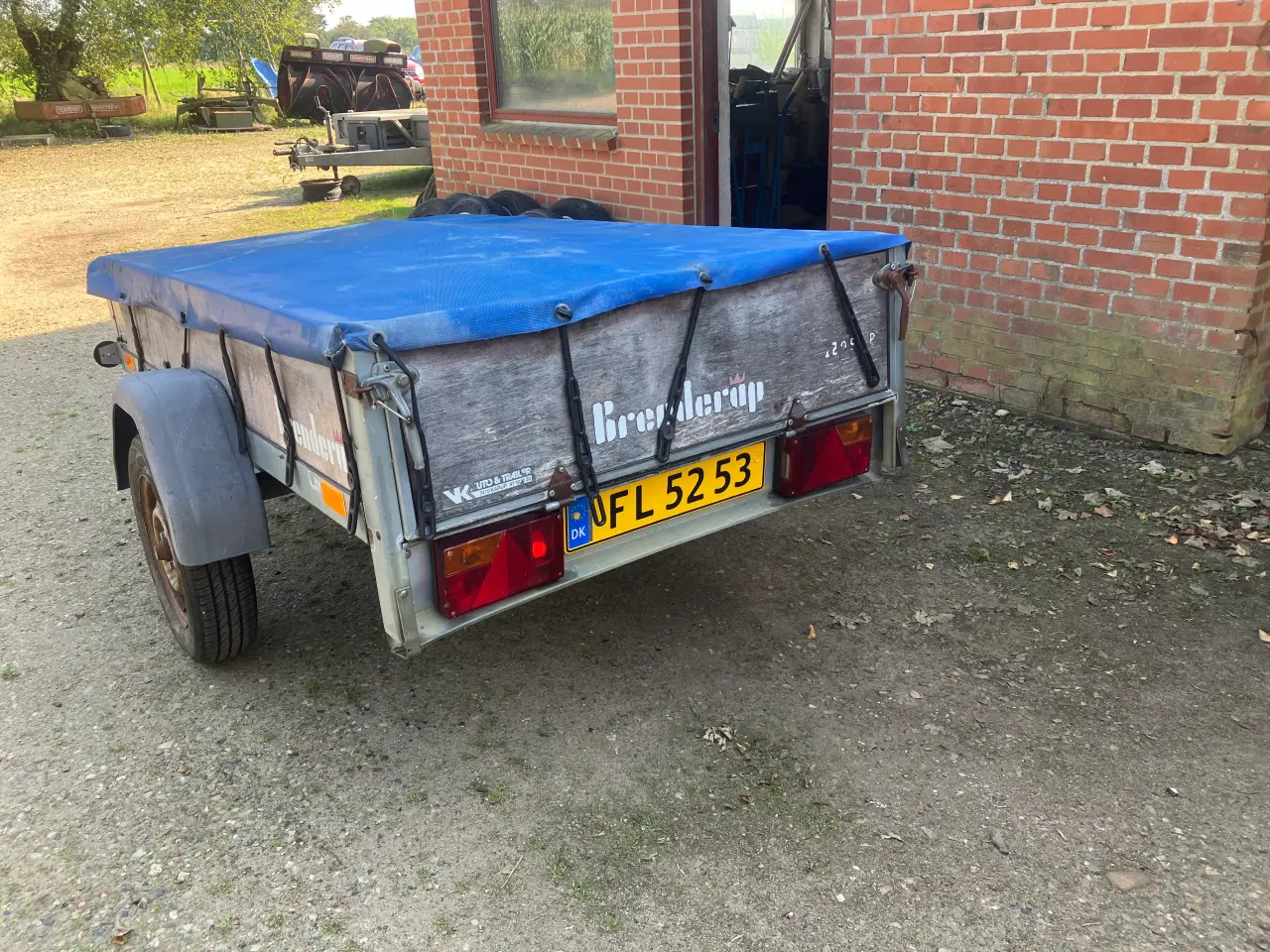 Billede 1 - nysynet brenderup 500 kg trailer