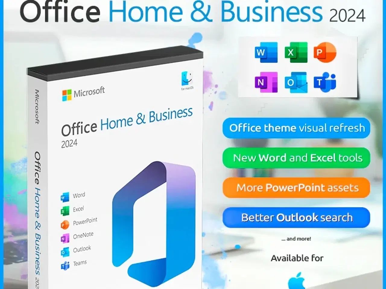 Billede 1 - Microsoft Office Home and Business 2024 til macOS