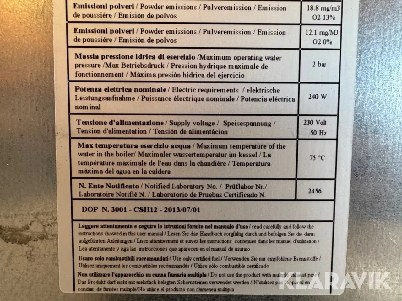 Billede 8 - Brændeovn Calux 15a B-VG 1 styks