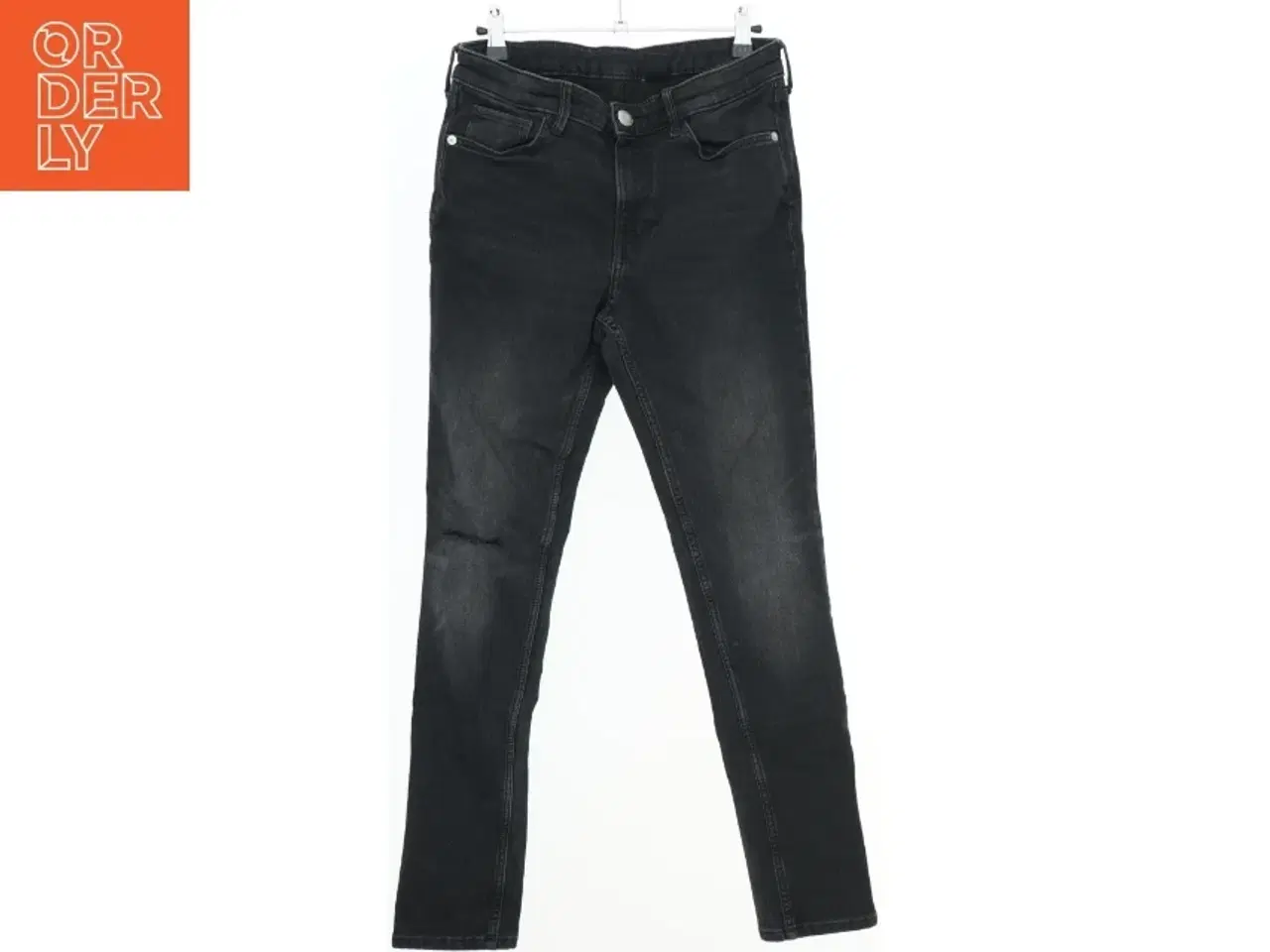 Billede 1 - Sort jeans (str. 164)