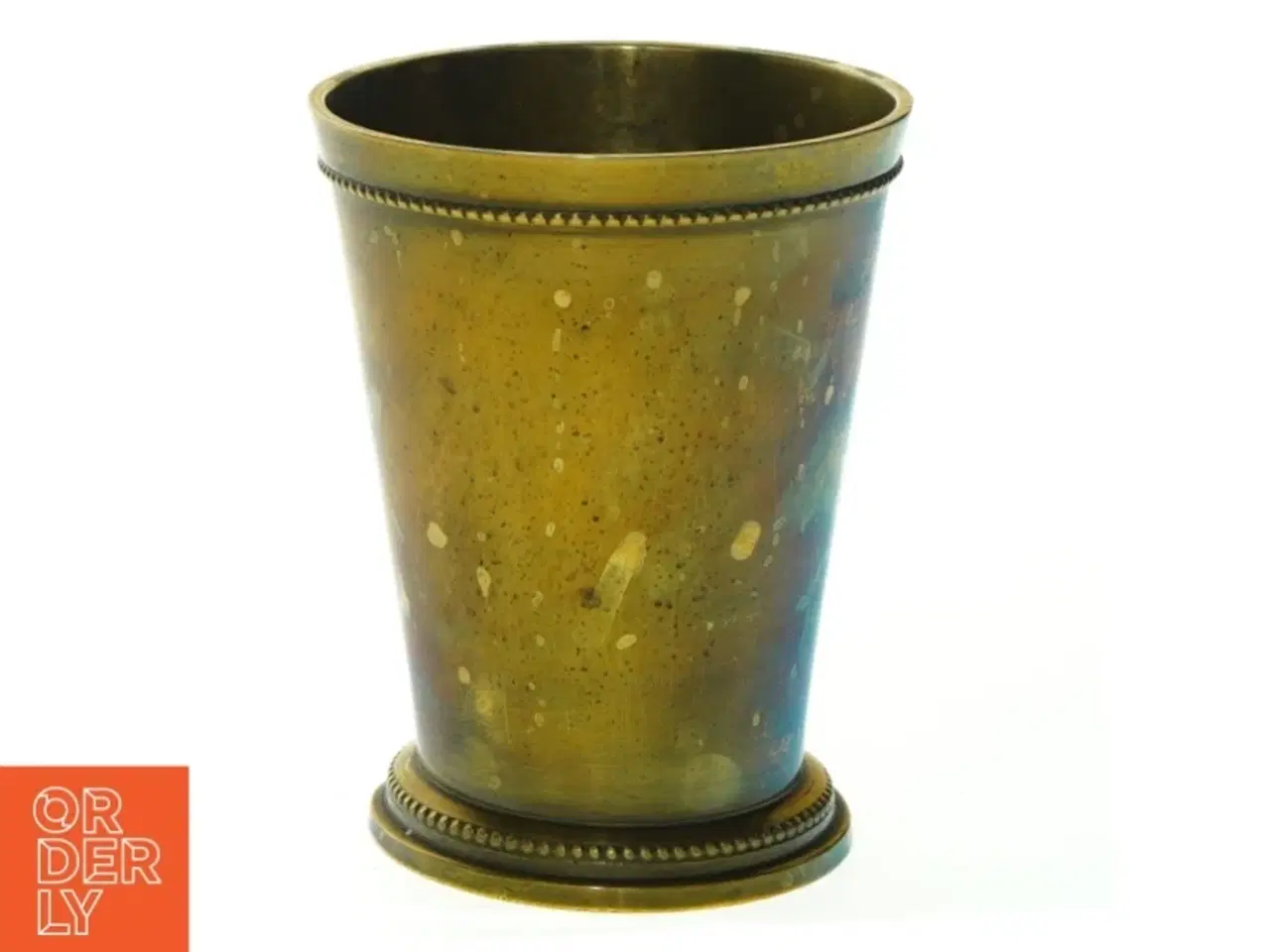 Billede 3 - Messing vase urne (str. 11 x 9 cm)