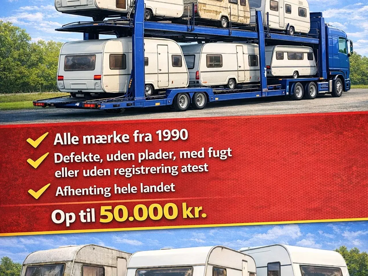 Billede 1 - Campingvogn købes