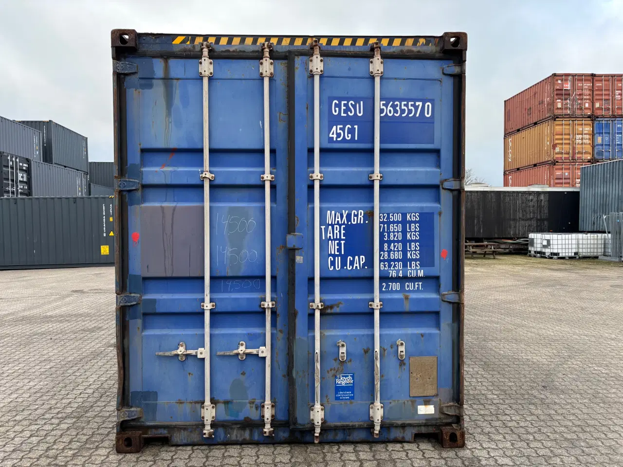 Billede 1 - 40 fods HC Container - ID: GESU 563557-0