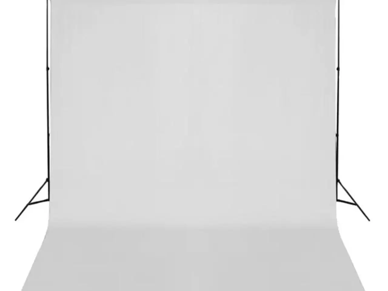 Billede 2 - Fotobaggrund i bomuld hvid 300 x 300 cm