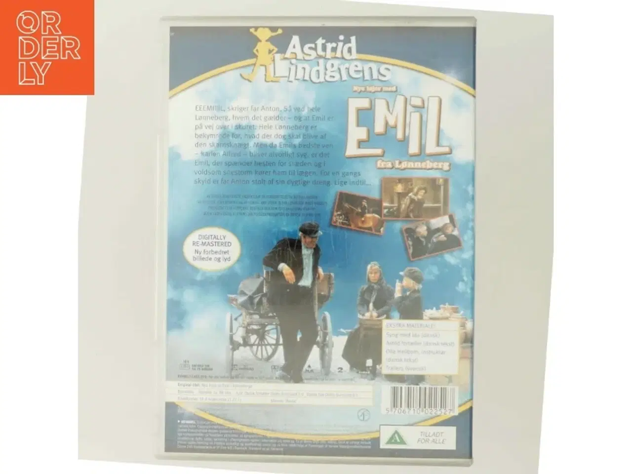 Billede 3 - Emil fra Lønneberg med Astrid Lindgren (DVD)