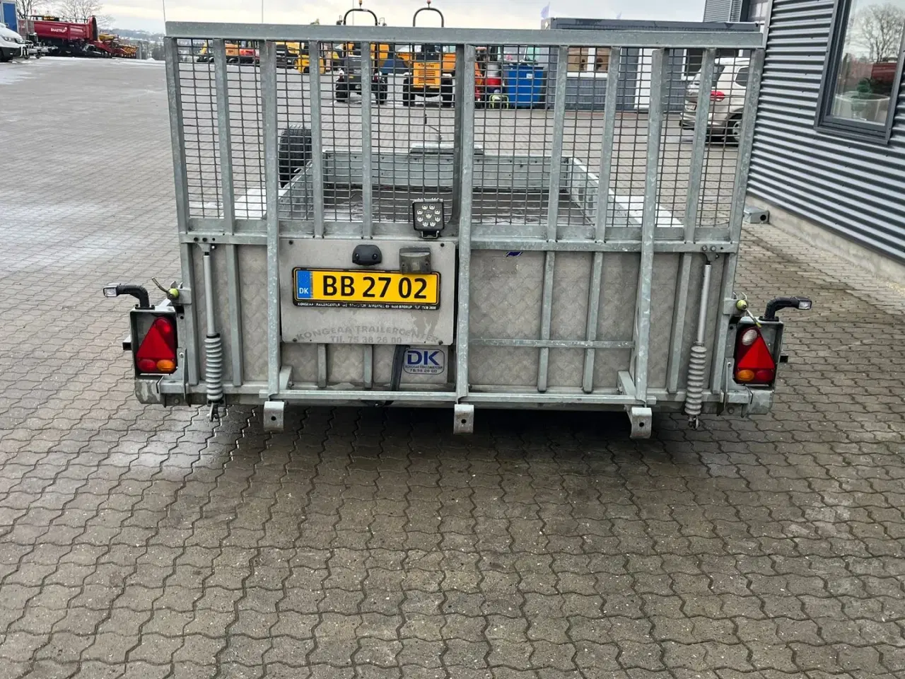 Billede 4 - Ifor Williams gp147 430cm lang maskintrailer