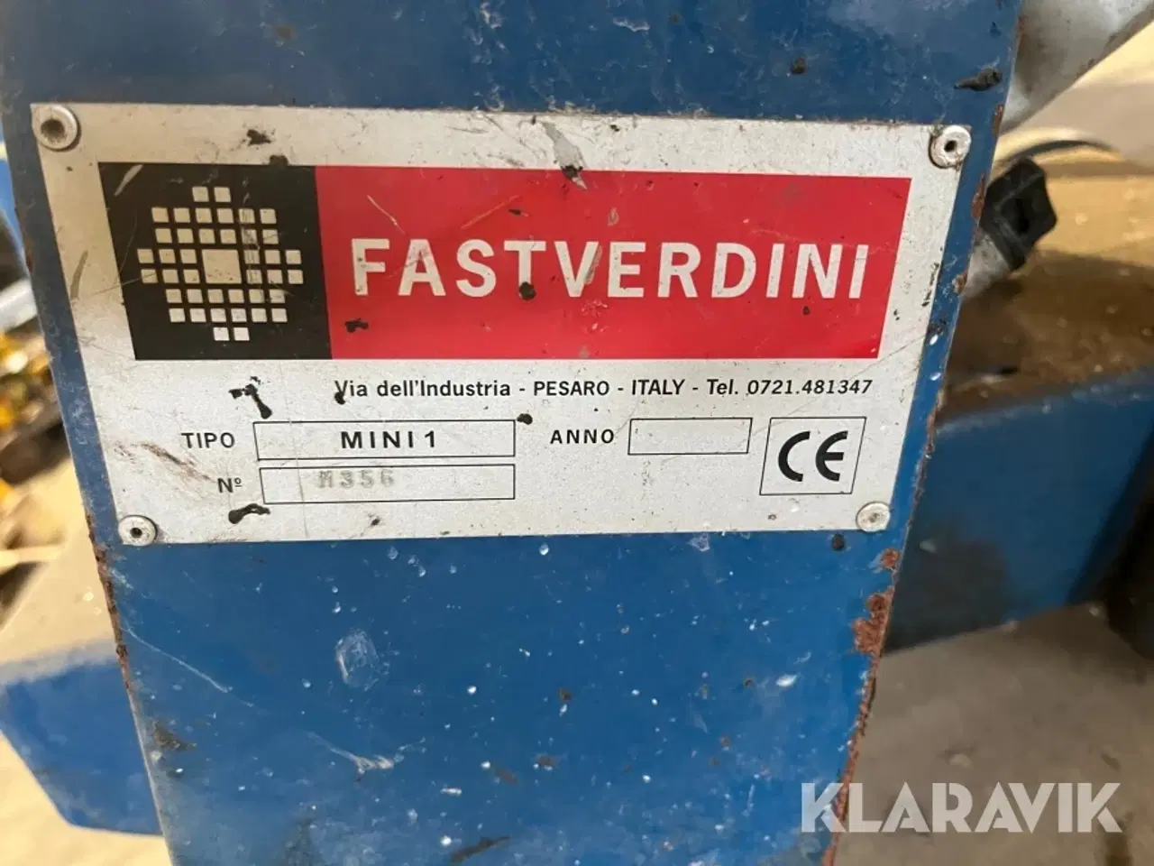 Billede 8 - Rilleskærer/betonskærer FASTVERDINI MINI 1