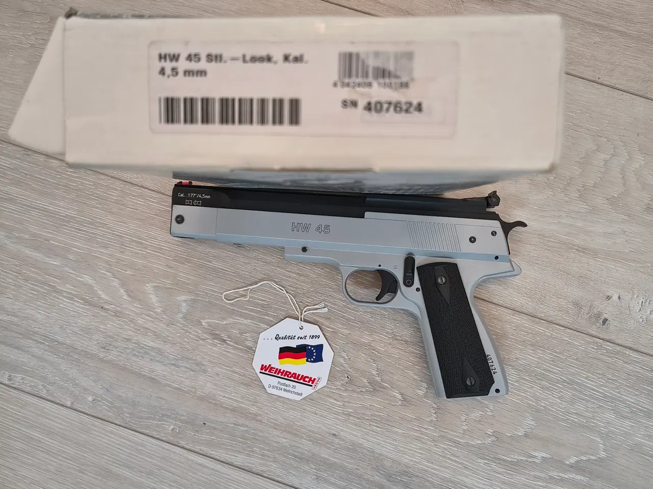 Billede 3 - Luftpistol Weihrauch HW 45