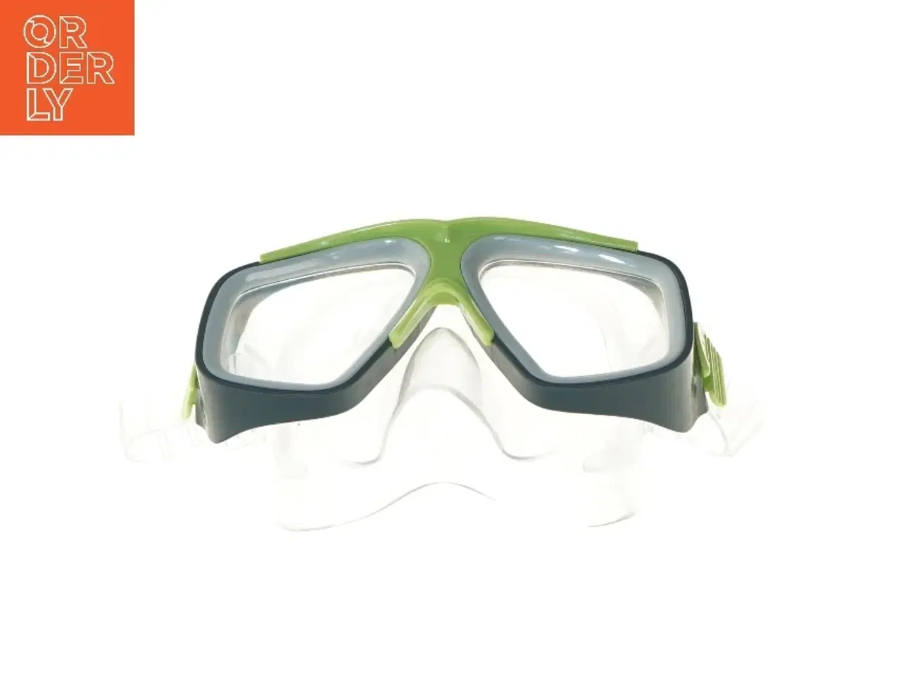 Billede 3 - Dykkerbriller med grøn kant (str. 20 cm)