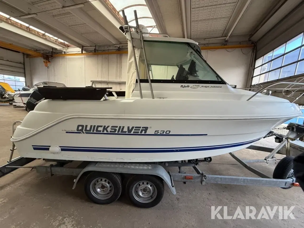 Billede 6 - Motorbåd Quicksilver 530 Pilothouse med bådtrailer