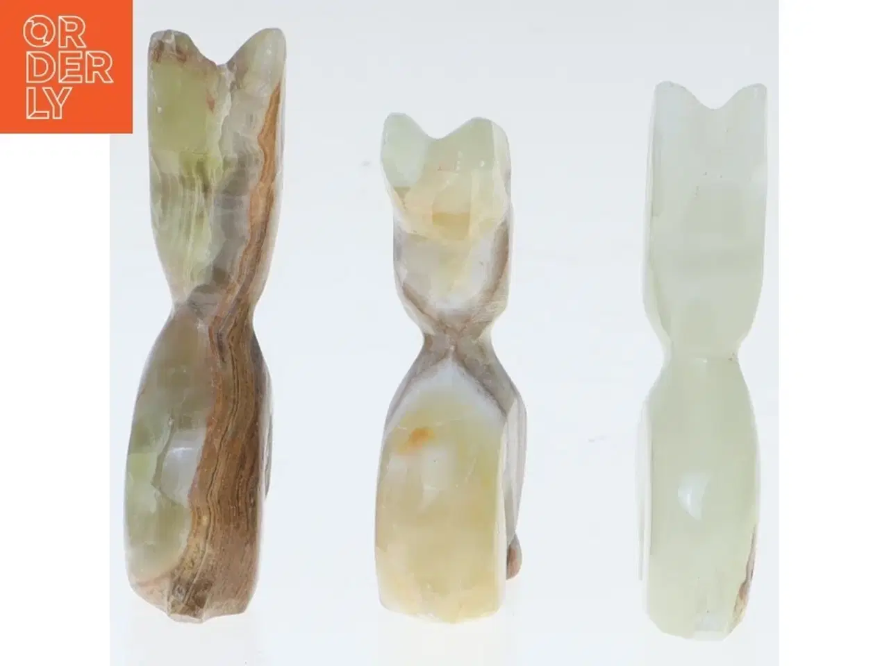 Billede 4 - Dekorative kaniner i sten (str. 5 cm. og 5,5 cm. og 6 cm)