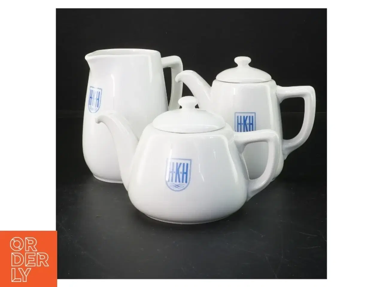 Billede 1 - Te- og kaffekande sæt fra Royal Copenhagen (str. 11-14 cm)
