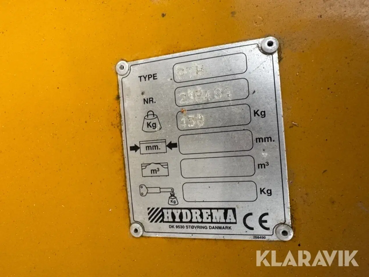 Billede 7 - Skovle Hydrema Og JST 3 styk og 1 styk grubbe